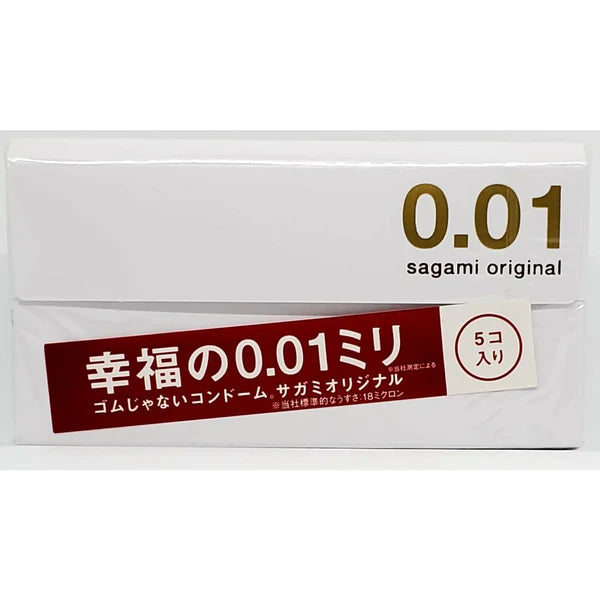 Sagami相模 幸福0.01安全套 (5片) - Sunnny SunMarket